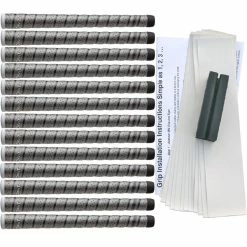 Winn Grips Winn Dri-Tac Wrap Gray 13-pc Grip Kit -Tools & Supplies Sales Store 7DTWR DG Pack X min