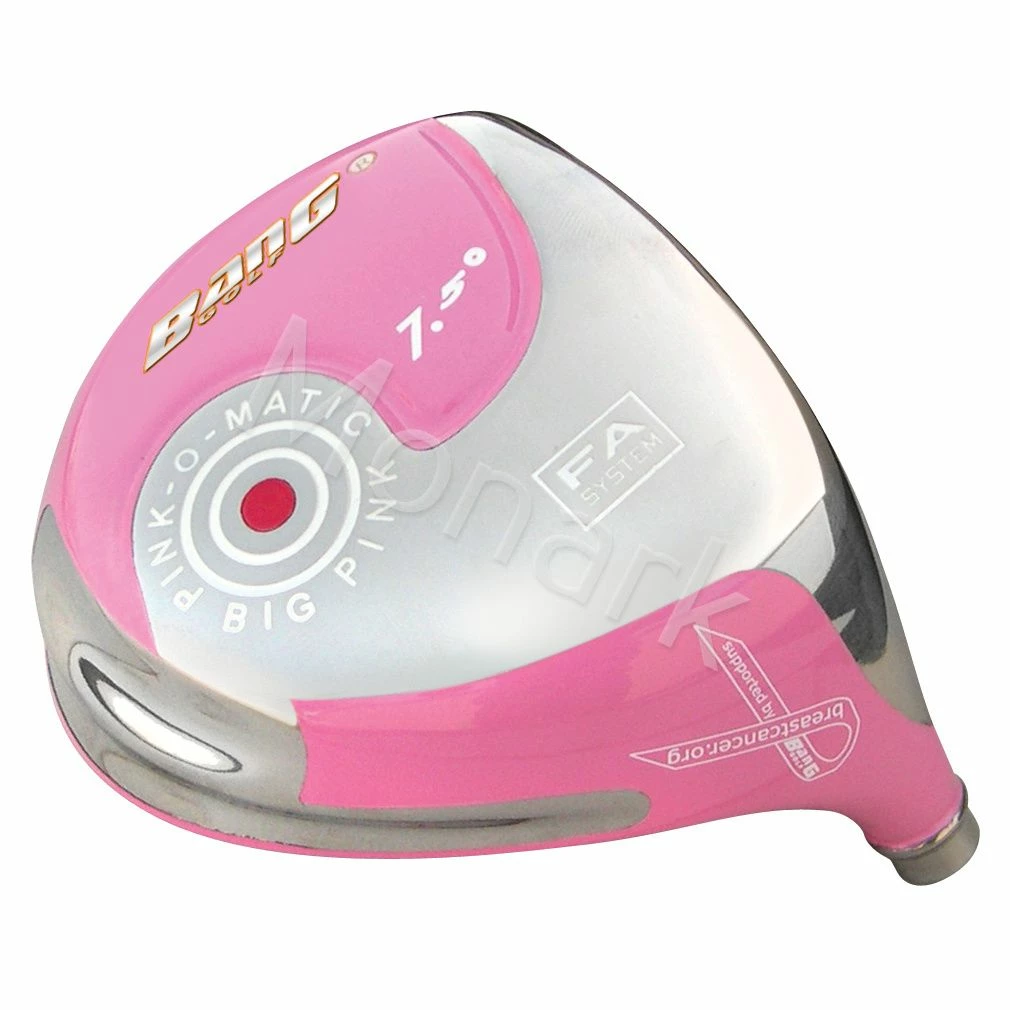 BangGolf Bang Golf Pink-O-Matic 401 Beta Titanium Driver Head Pink 2 BangGolf Bang Golf Pink-O-Matic 401 Beta Titanium Driver Head Pink - Image 2