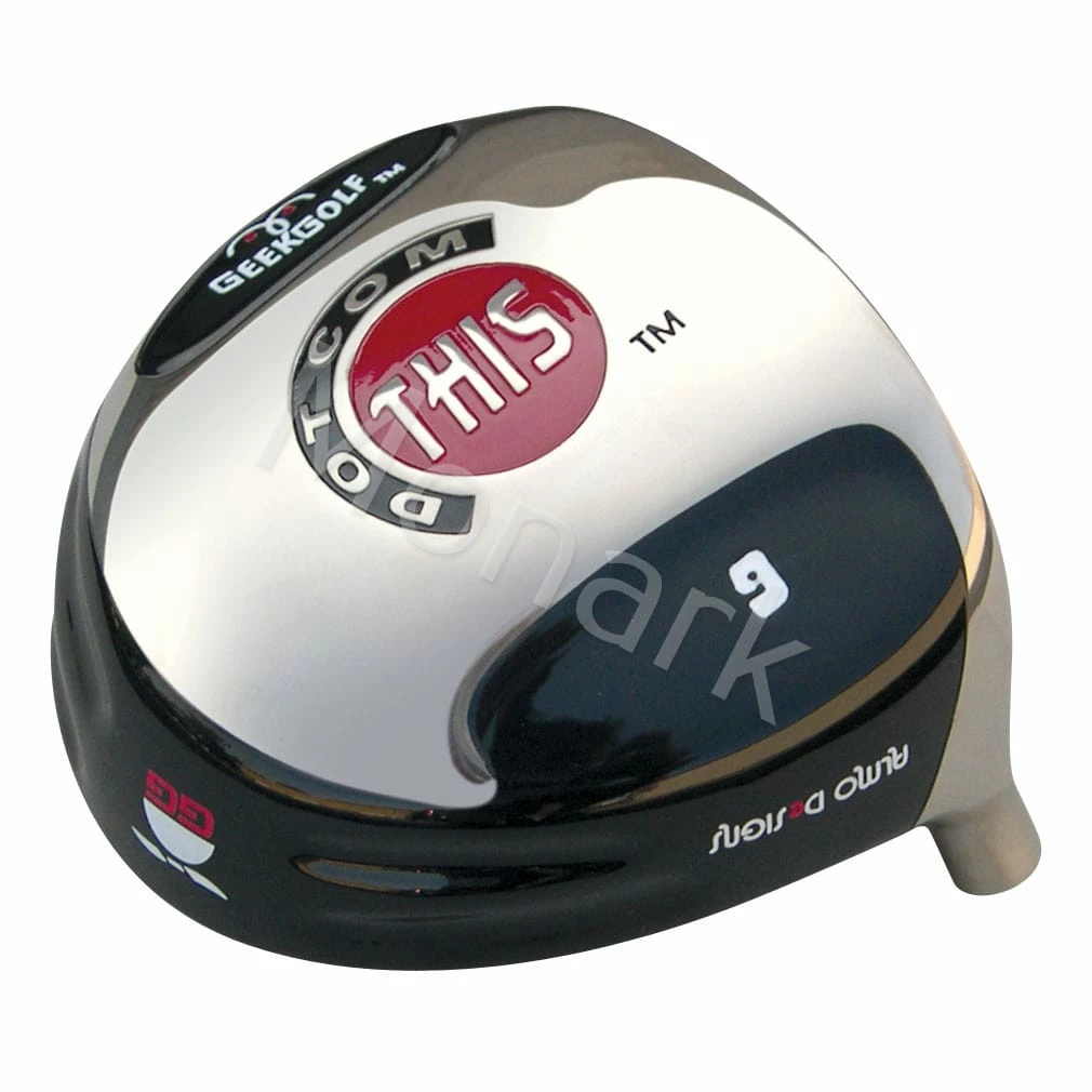 Geek Golf Dot-Com-This Titanium Driver Head - Black 2 Geek Golf Dot-Com-This Titanium Driver Head - Black - Image 2