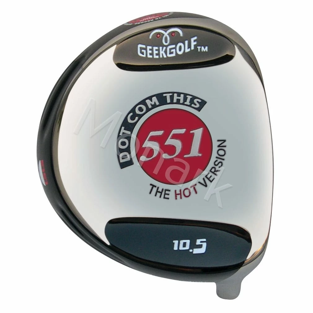 Geek Golf Dot-Com-This 551 Japan Hot Version Titanium Driver Head - Black 1 Geek Golf Dot-Com-This 551 Japan Hot Version Titanium Driver Head - Black