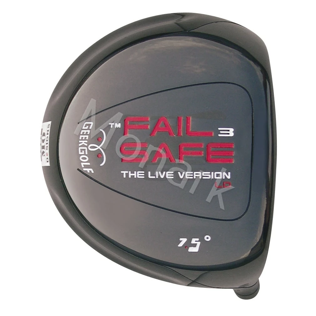 Geek Golf Fail-Safe-3 Titanium Driver Head 1 Geek Golf Fail-Safe-3 Titanium Driver Head