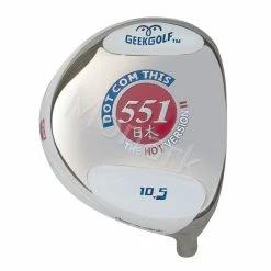 Geek Golf Dot-Com-This 551 Japan Hot Version Titanium Driver Head - White