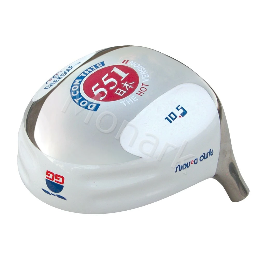 Geek Golf Dot-Com-This 551 Japan Hot Version Titanium Driver Head - White 2 Geek Golf Dot-Com-This 551 Japan Hot Version Titanium Driver Head - White - Image 2