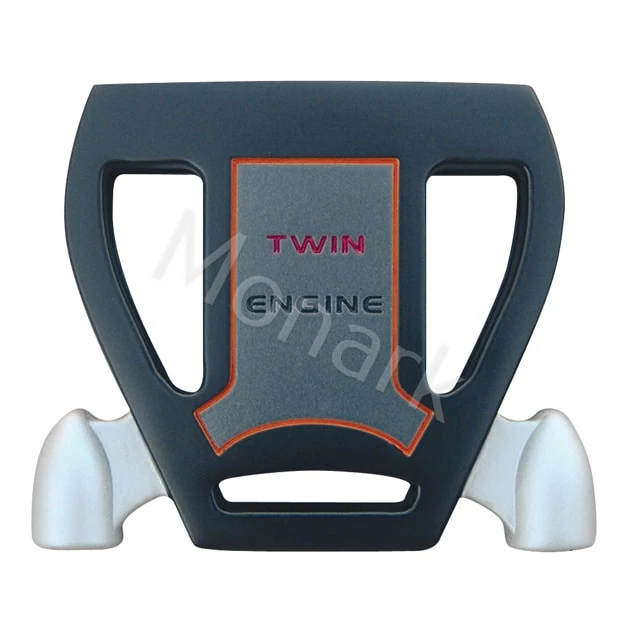 T-7 Twin Engine Black Mallet Putter Head 3 T-7 Twin Engine Black Mallet Putter Head - Image 3
