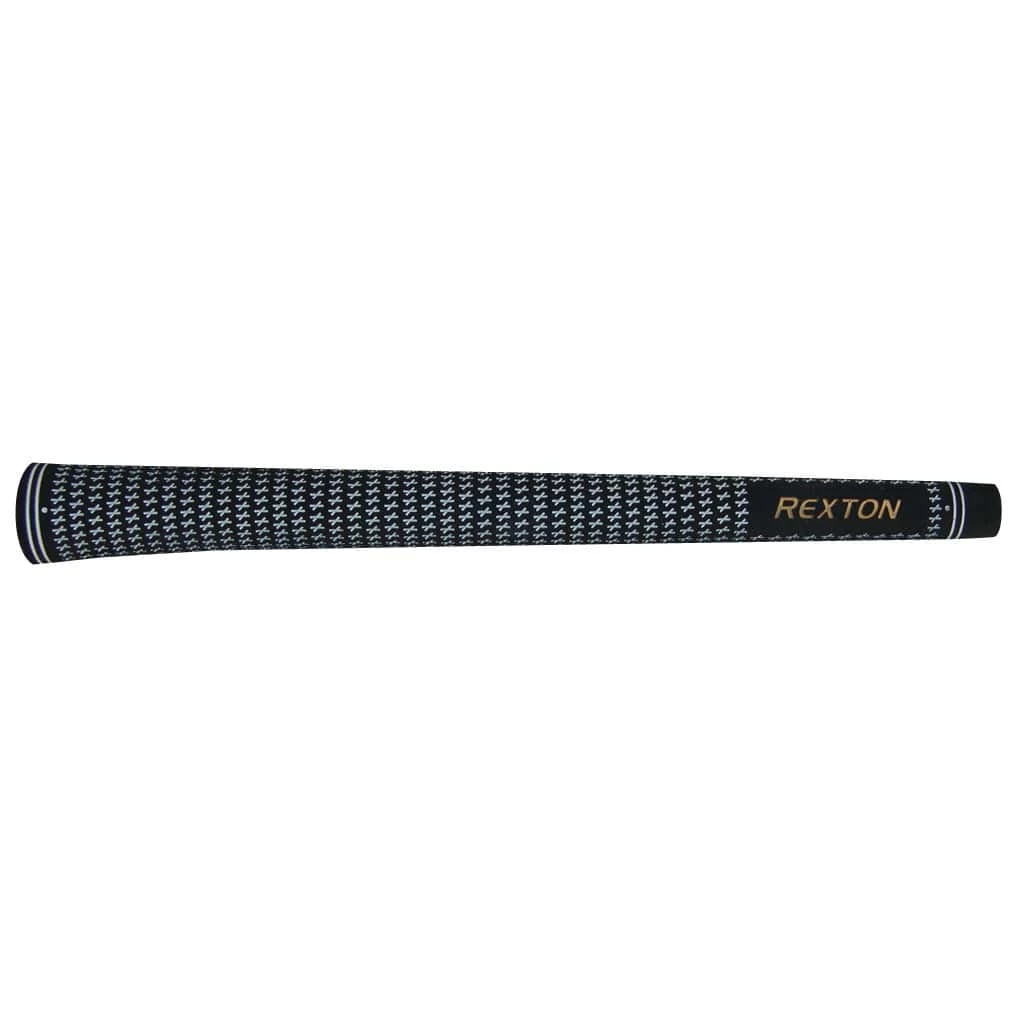 Rexton Golf Rexton Velvet Black/White Golf Grips 1 Rexton Golf Rexton Velvet Black/White Golf Grips