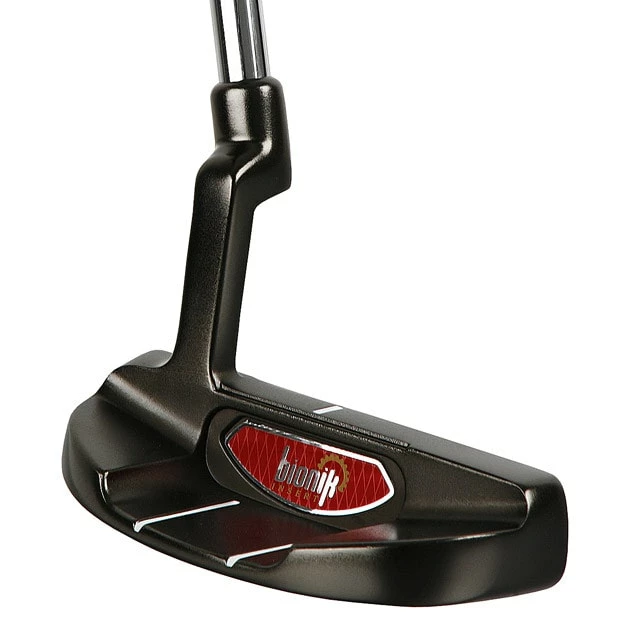 Bionik 105 Black Putter Head With Red Insert 1 Bionik 105 Black Putter Head With Red Insert