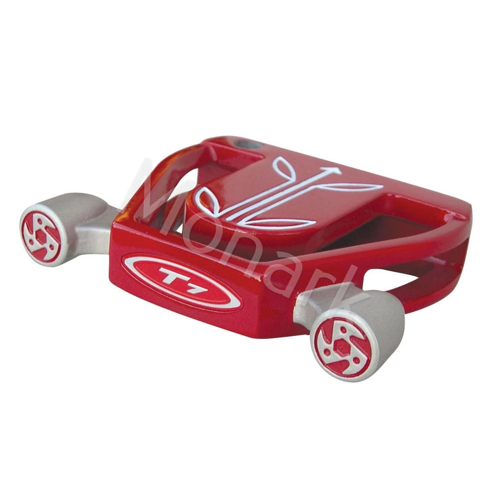 T-7 Twin Engine Red Mallet Putter Head 2 T-7 Twin Engine Red Mallet Putter Head - Image 2
