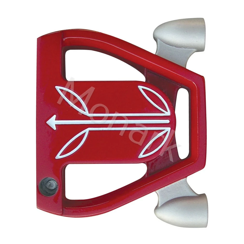 T-7 Twin Engine Red Mallet Putter Head 3 T-7 Twin Engine Red Mallet Putter Head - Image 3