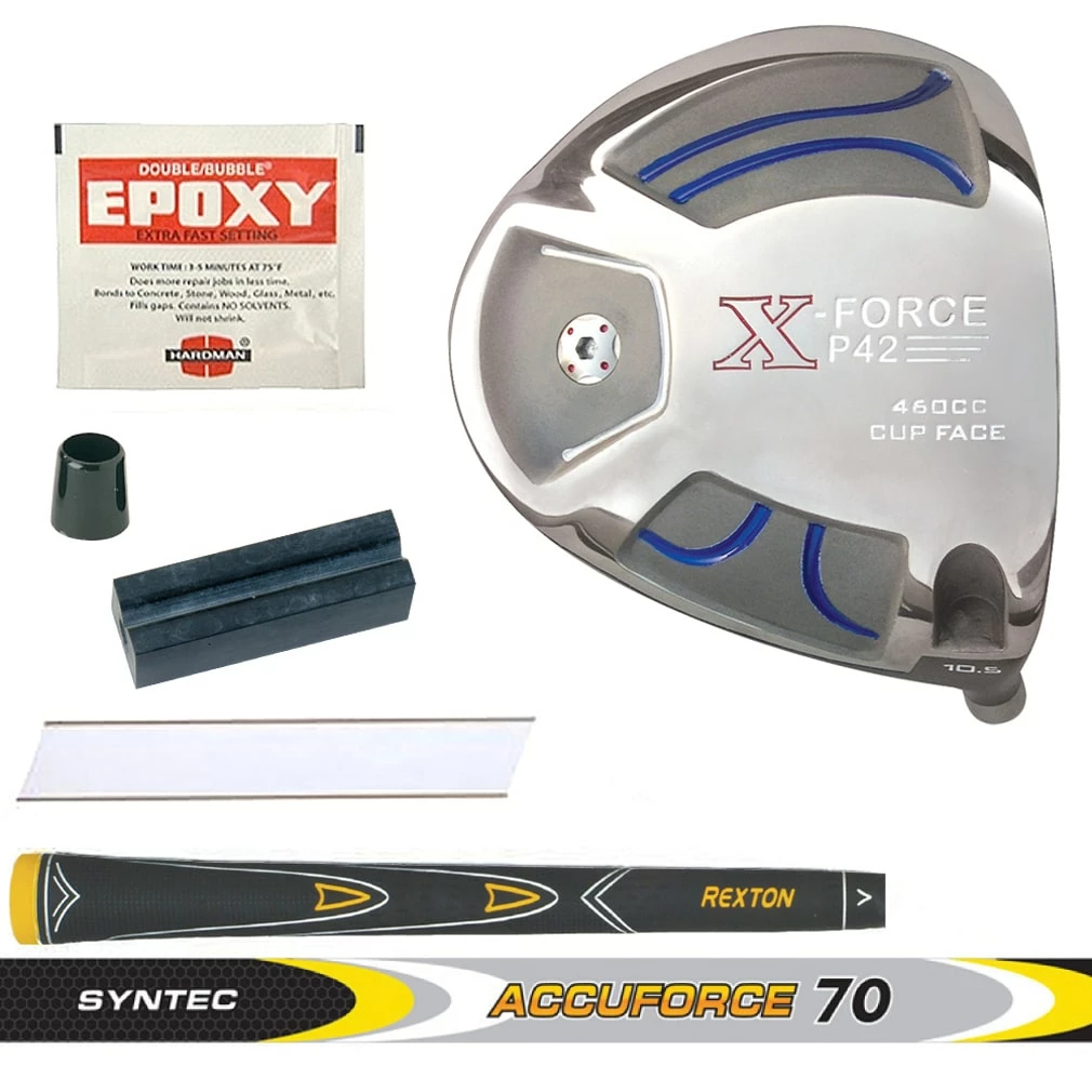 X-Force P42 Cup Face Titanium Driver Component Kit 1 X-Force P42 Cup Face Titanium Driver Component Kit